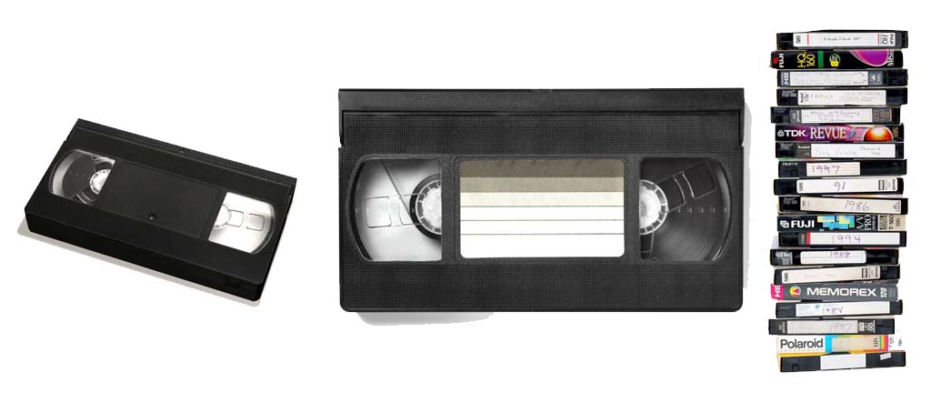 fita de vídeo VHS